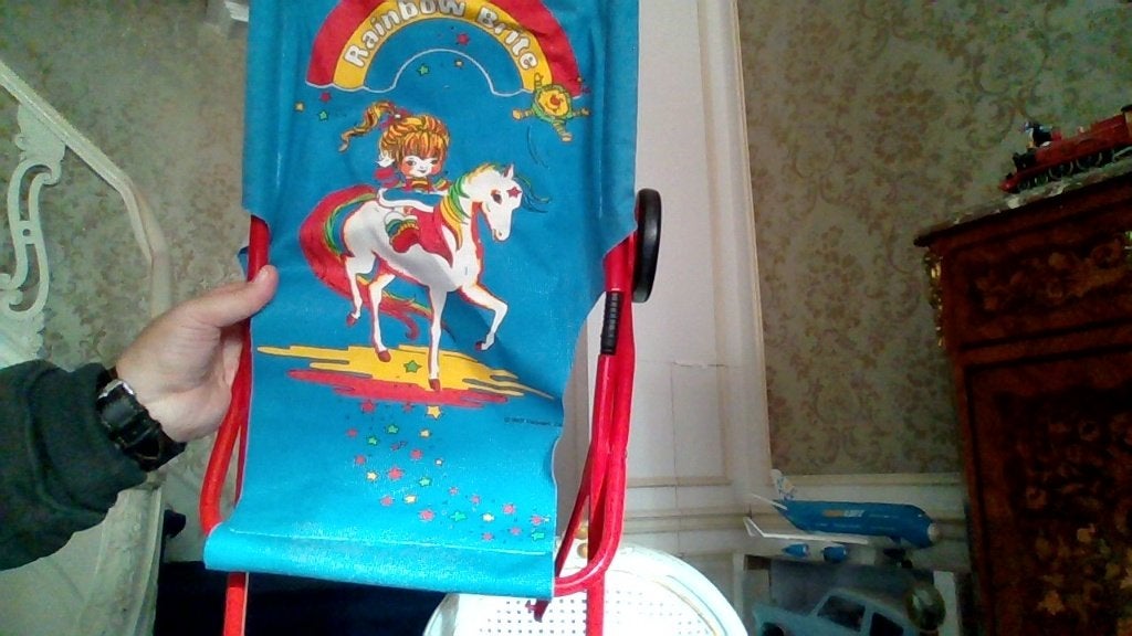 Ancienne poussette Rainbow Brite mattel 1983, Antiquités & Art, Enlèvement