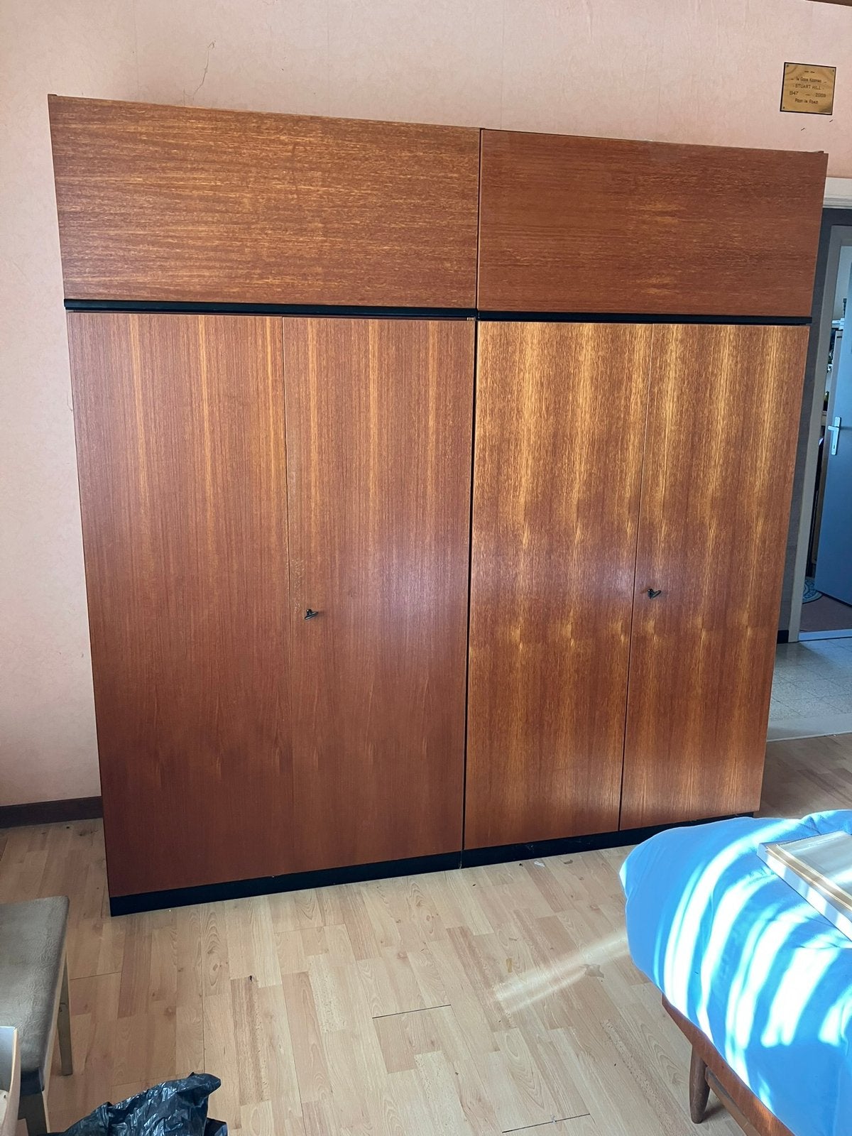 Retro kleerkasten, Ophalen, Met deur(en), Gebruikt, 200 cm of meer
