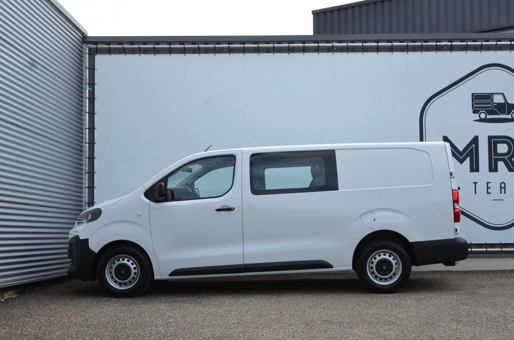 Fiat Scudo 2.2HDI-L3-Dubbelcab-Cruise-Camera-Nieuw-25990+BTW, Stof, Wit, Bedrijf, Parkeersensor