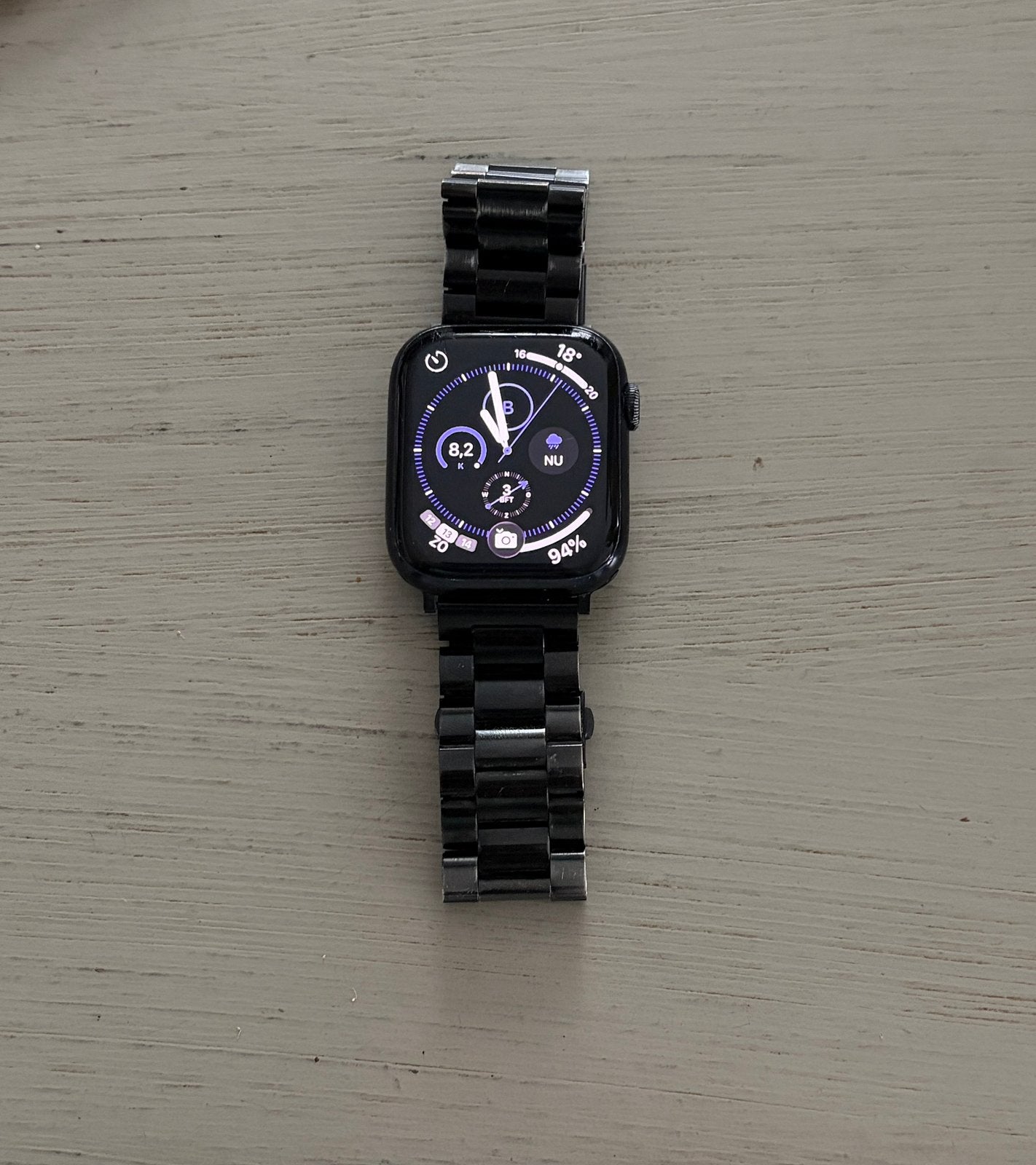 Apple Watch series 8 45 mm, Enlèvement ou Envoi, IOS, Utilisé, Avancer d'un pas