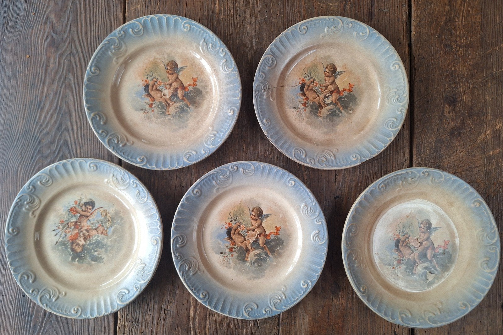 assiettes Nimy anciennes, Enlèvement ou Envoi