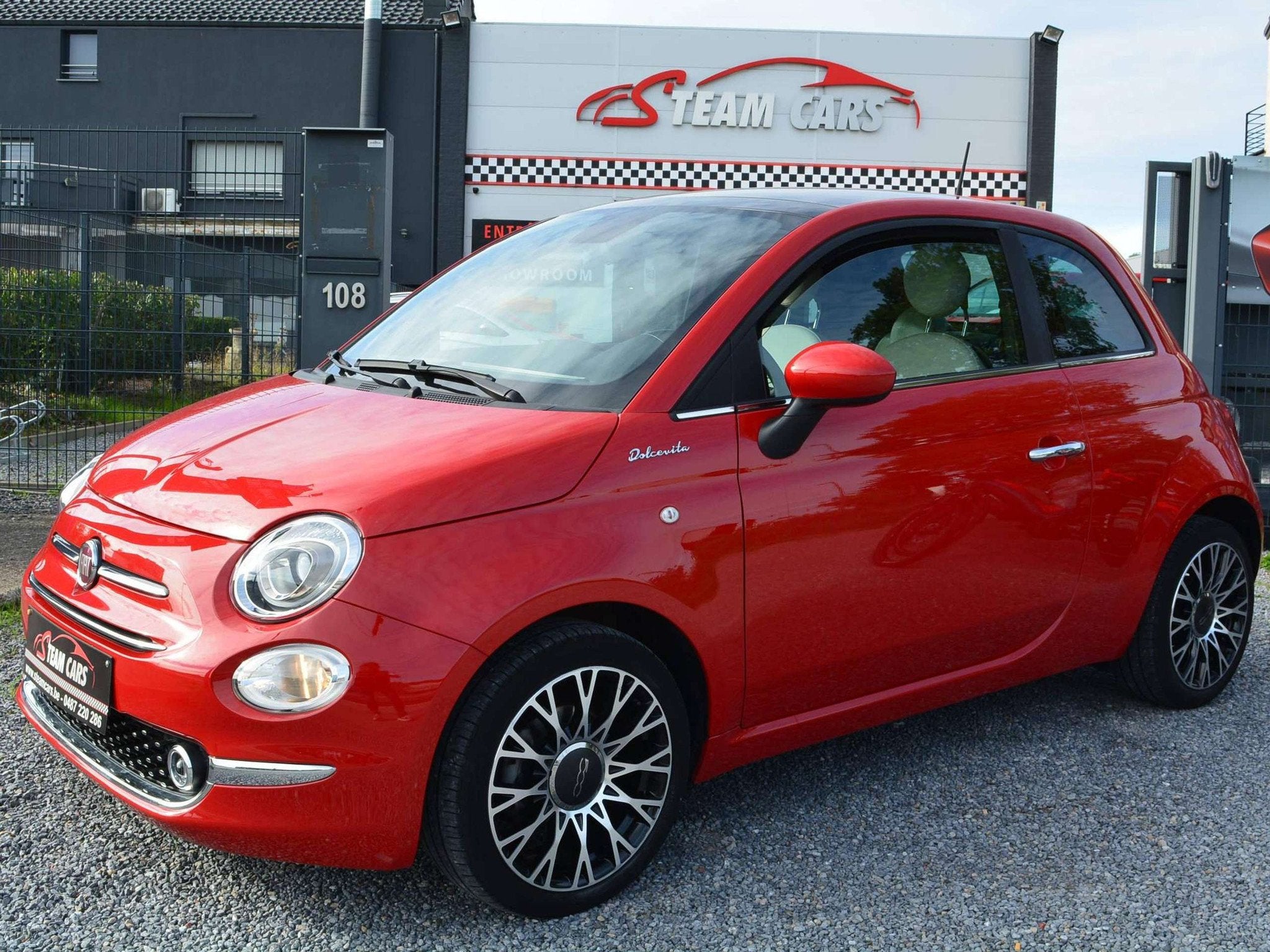Fiat 500 500 1000 Dolcevita MTA (EU6d-TEMP) Dolcevita, Rouge, Euro 6, Entreprise, 69 ch