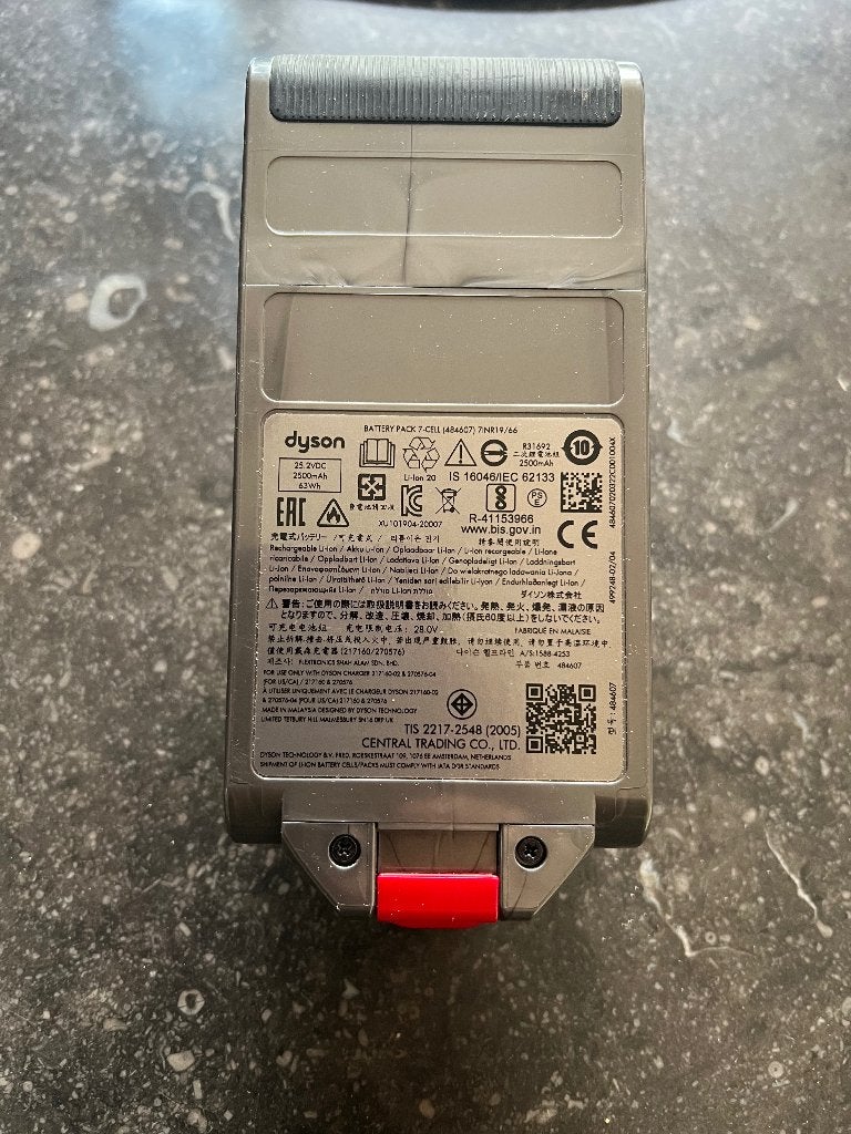 Batterij voor Dyson V12 steelstofzuiger, Elektronische apparatuur, Ophalen, Nieuw, Steelstofzuiger, Dyson