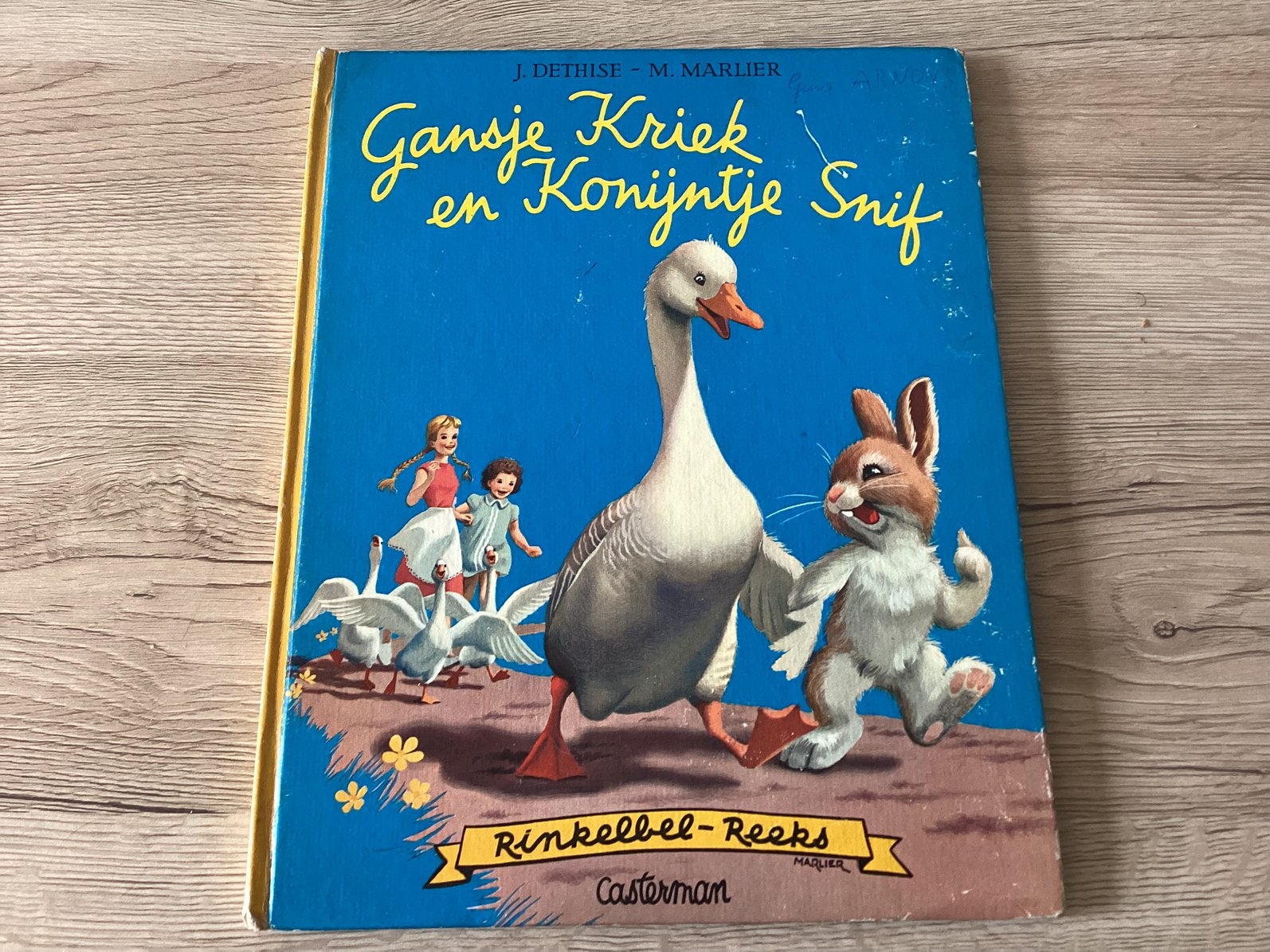 Hansje Kriek en konijntje Snif, 1960, Ophalen of Verzenden, Gelezen, Prentenboek