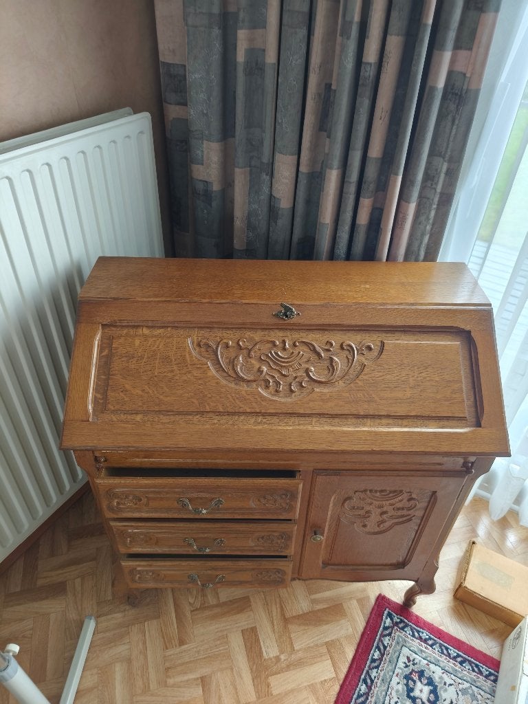 bureau de secrétaire vintage, Vintage, Bois, Secrétaire, Enlèvement
