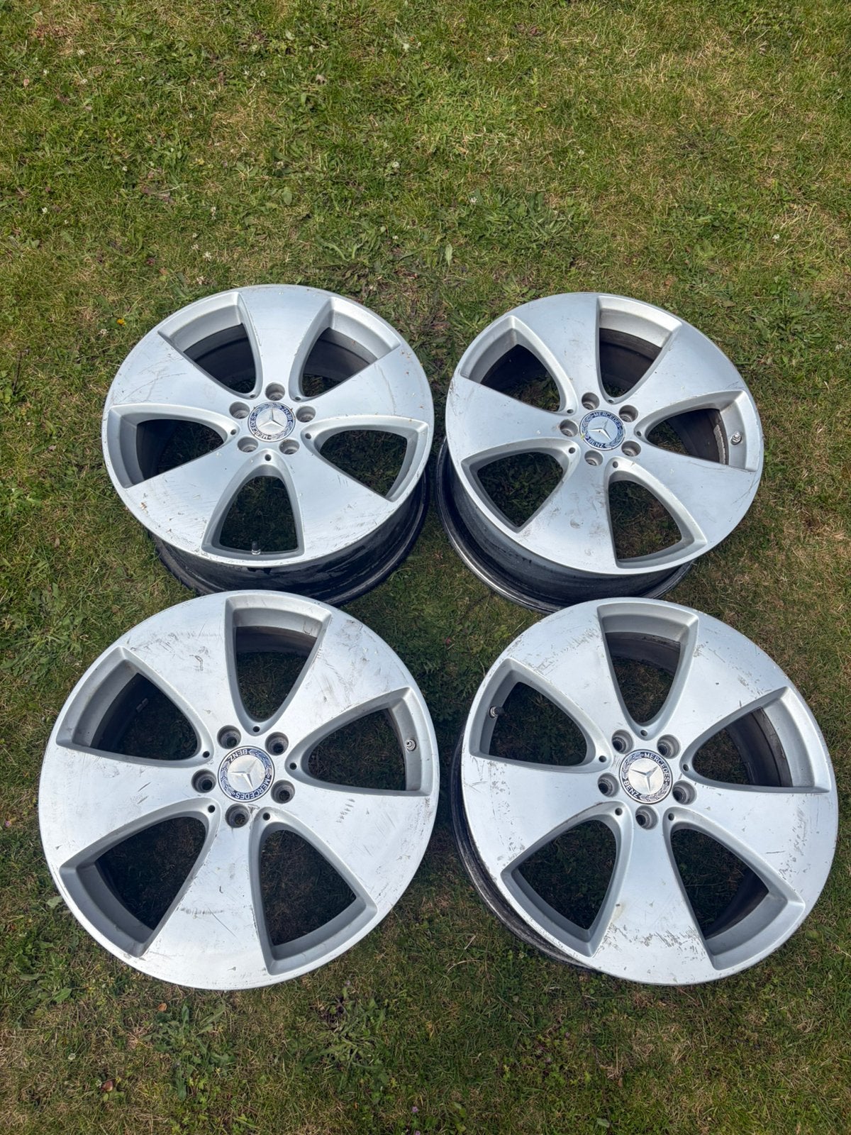 Orginele mercedes velgen 16 inch, Auto-onderdelen, Ophalen, Velg(en)