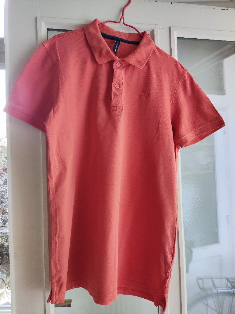 Polo homme, Enlèvement, Comme neuf, Taille 48/50 (M), Orange