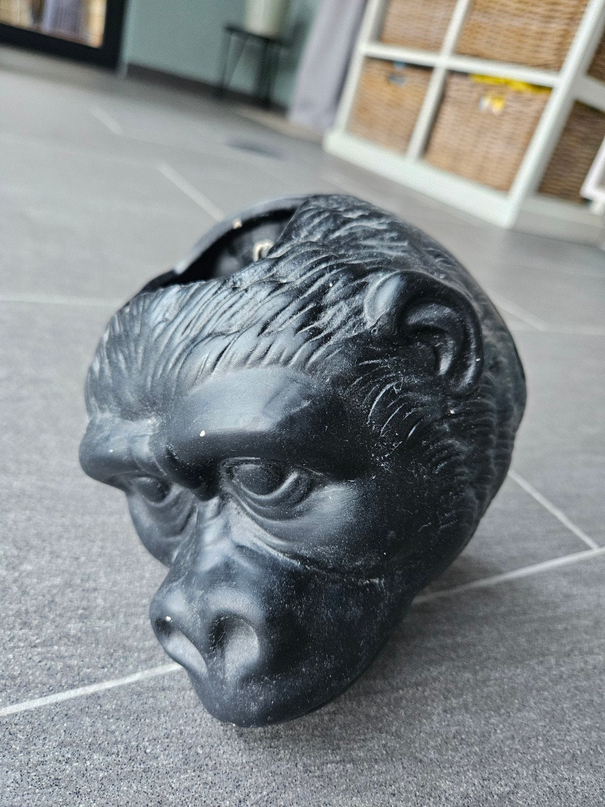 bloempot voor wandmontage aap, Ophalen