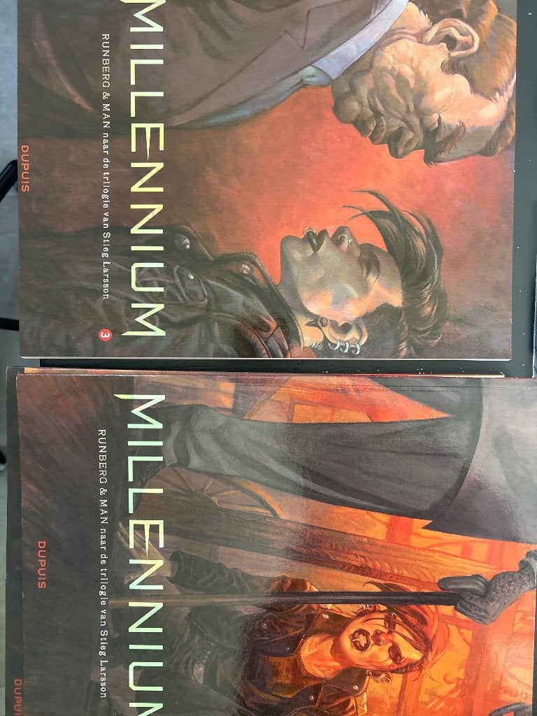 Millenium deel 1 tot 4, Livres, Enlèvement