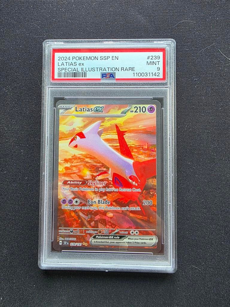 Latias ex (SSP 239) PSA 9, Ophalen of Verzenden, Nieuw, Overige typen