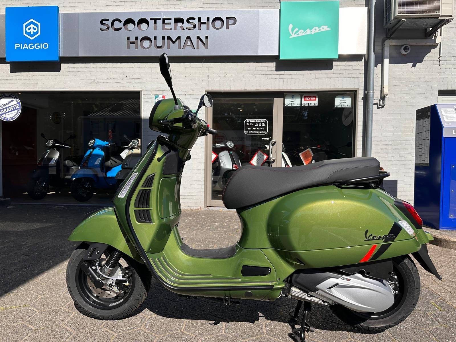 Vespa GTS Super Sport 310cc 80th Verde Ribelle (nr.27), Scooter, Bedrijf, 310 cc, 12 t/m 35 kW