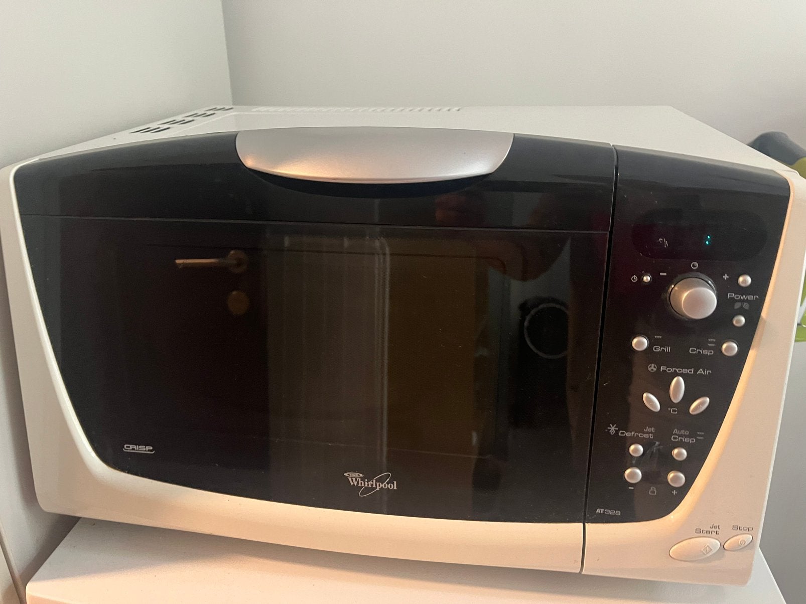 Whirlpool microgolf/oven/grill, Electroménager, Micro-ondes, Croustillant, Enlèvement, Utilisé, Four à micro-ondes combiné