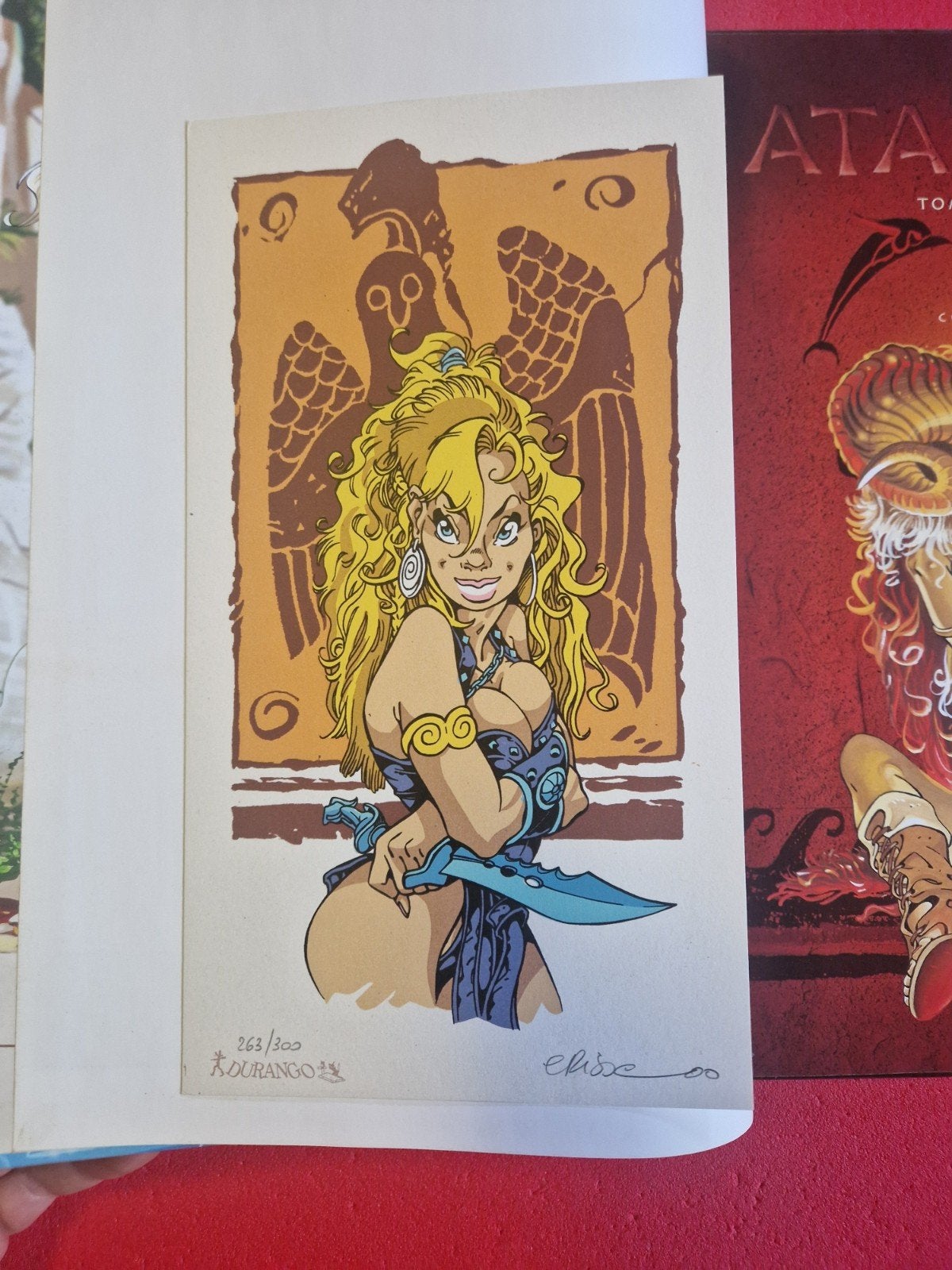 bd atalante 1,avec ex libris num et signé, Enlèvement ou Envoi