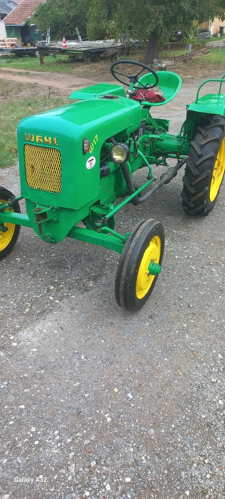 tracteur wahl, Enlèvement