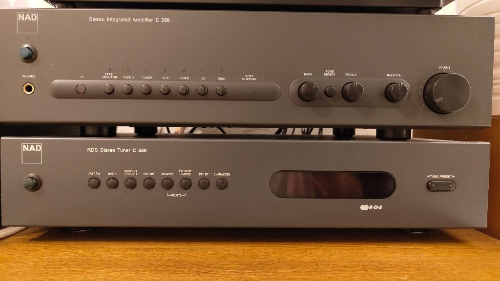 NAD C350 versterker+C440 tuner, Audio, Tv en Foto, Ophalen