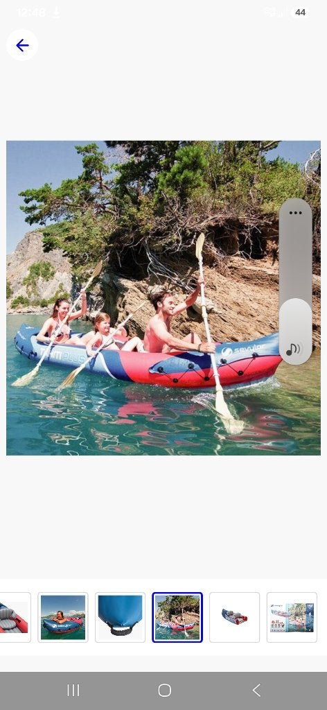 Kajak Sevylor Tahiti Plus, Watersport en Boten, Ophalen, Drie personen of meer, Kajak, Gebruikt