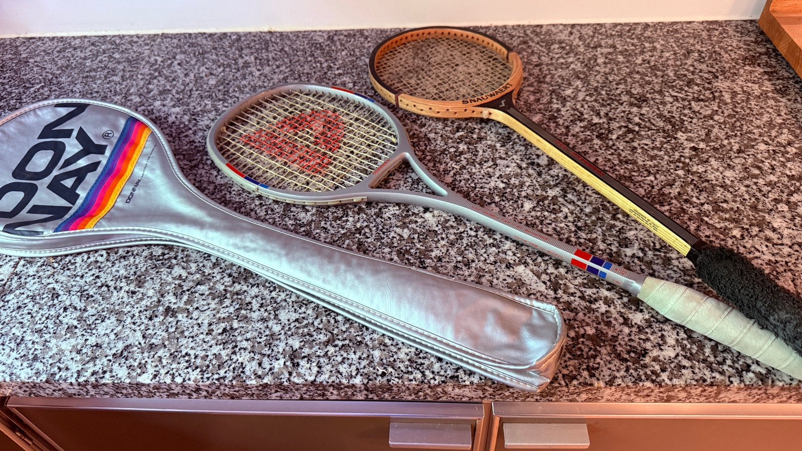 Twee squash raketten, Sport en Fitness, Squash, Ophalen, Zo goed als nieuw