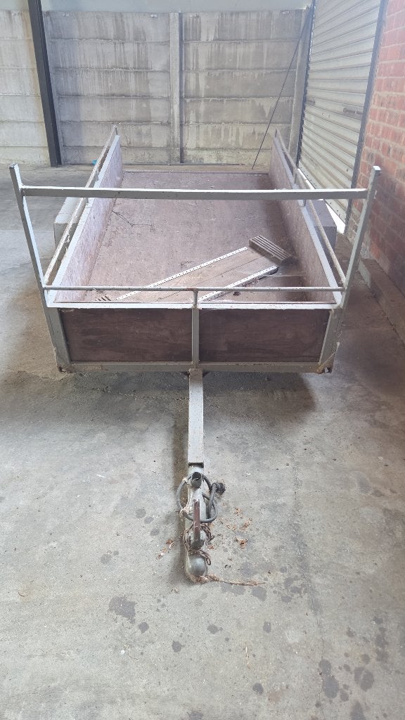 Aanhangwagen, Ophalen, Gebruikt