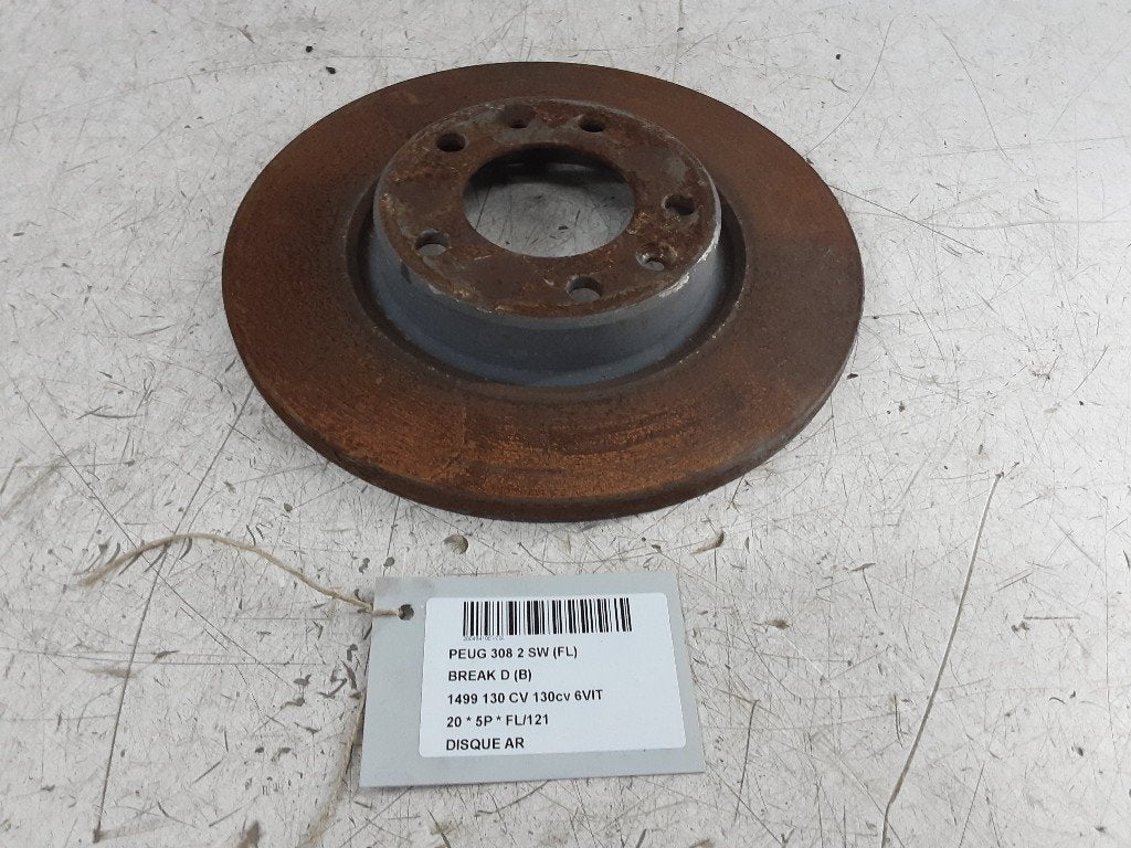 REMSCHIJF ACHTER Peugeot 308 SW (L4 / L9 / LC / LJ / LR), Gebruikt, Mevr. I. Hauben, Rue de l'Espoir 34 34
4030  GRIVEGNÉE, BE