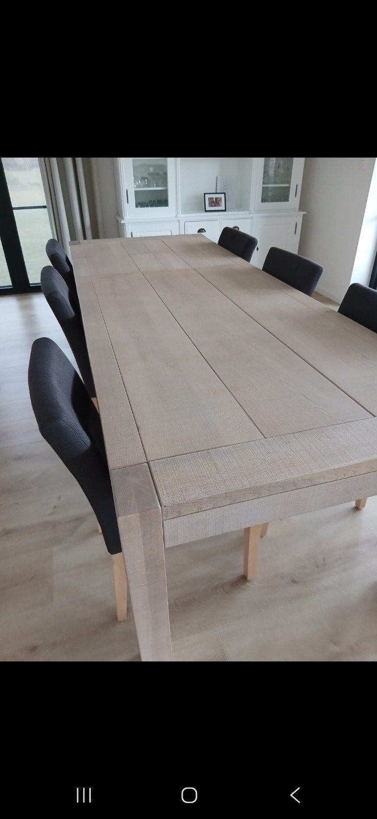 table chêne salle à manger, Maison & Meubles, Enlèvement