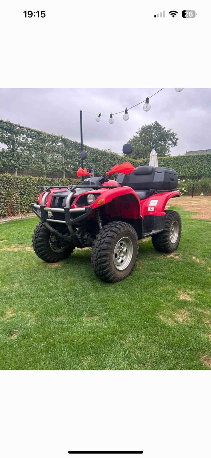 ️ Yamaha Grizzly te koop 660cc, Motoren, 1 cilinder, 12 t/m 35 kW