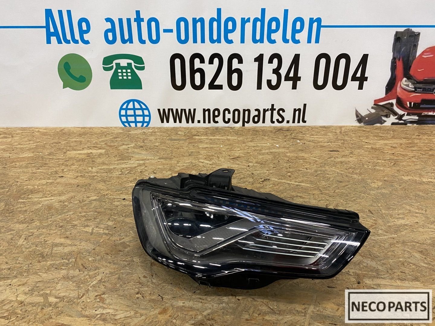 AUDI A3 8V S3 RS3 E-TRON VOL LED KOPLAMP RECHTS 8V0941034, Gebruikt, -, -, -