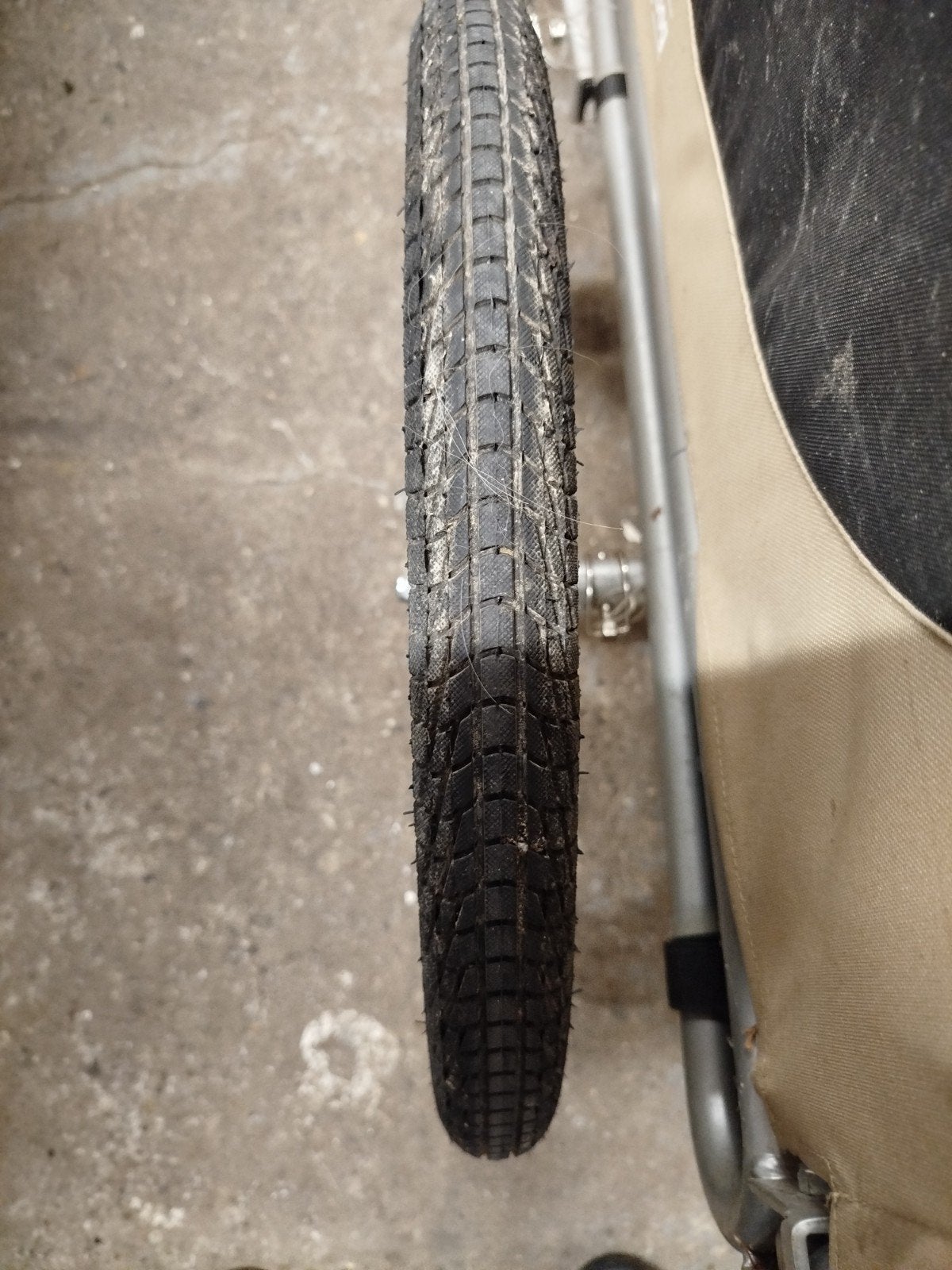 honden fietskar Croozer dog, Autres marques, Enlèvement, Utilisé, Remorque de vélo pour chien
