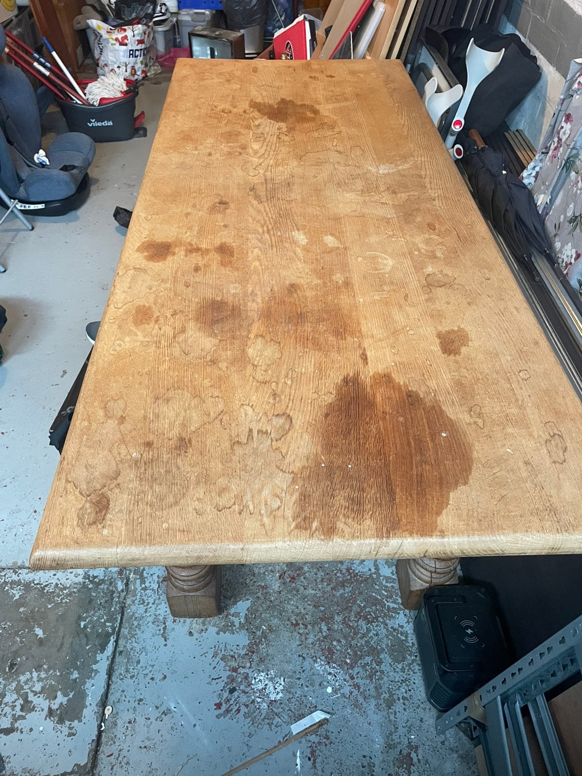 Table en chêne, Enlèvement, Comme neuf