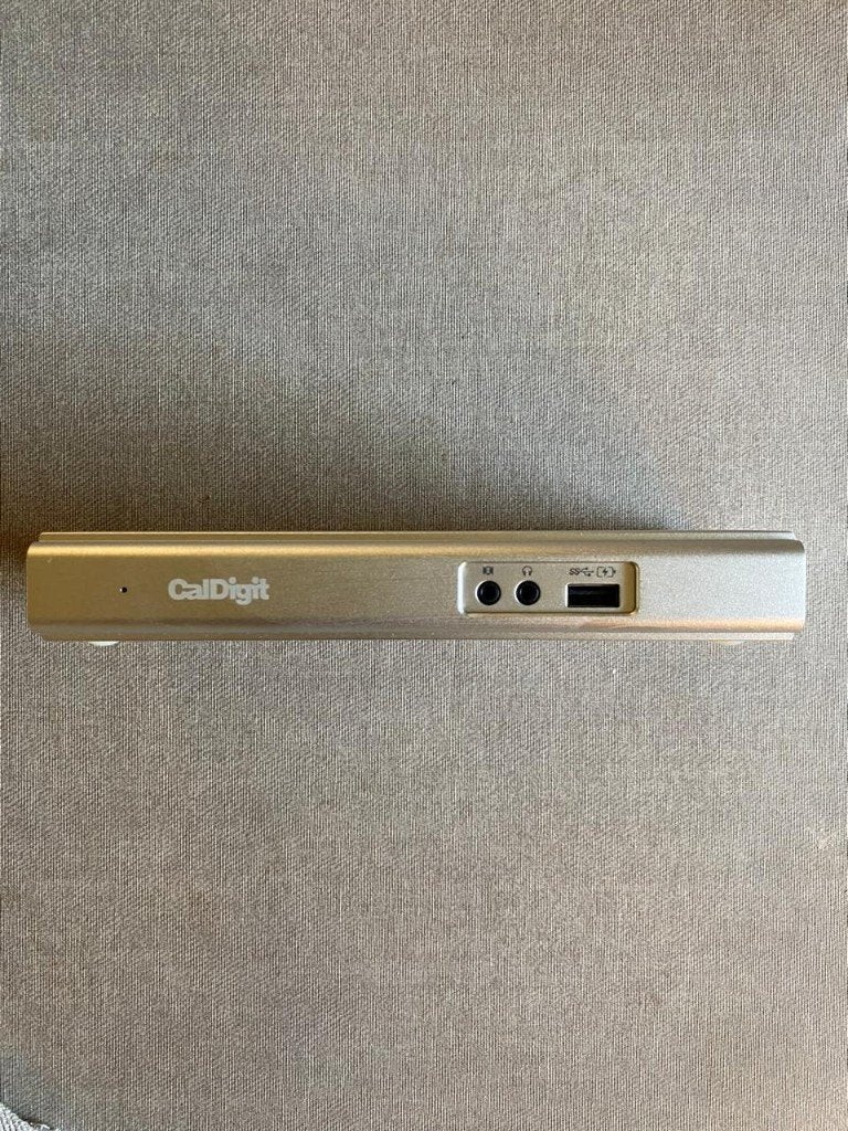 CalDigit. USB-C / Thunderbolt dock, Computers en Software, Ophalen of Verzenden, Zo goed als nieuw, Docking station, Caldigit