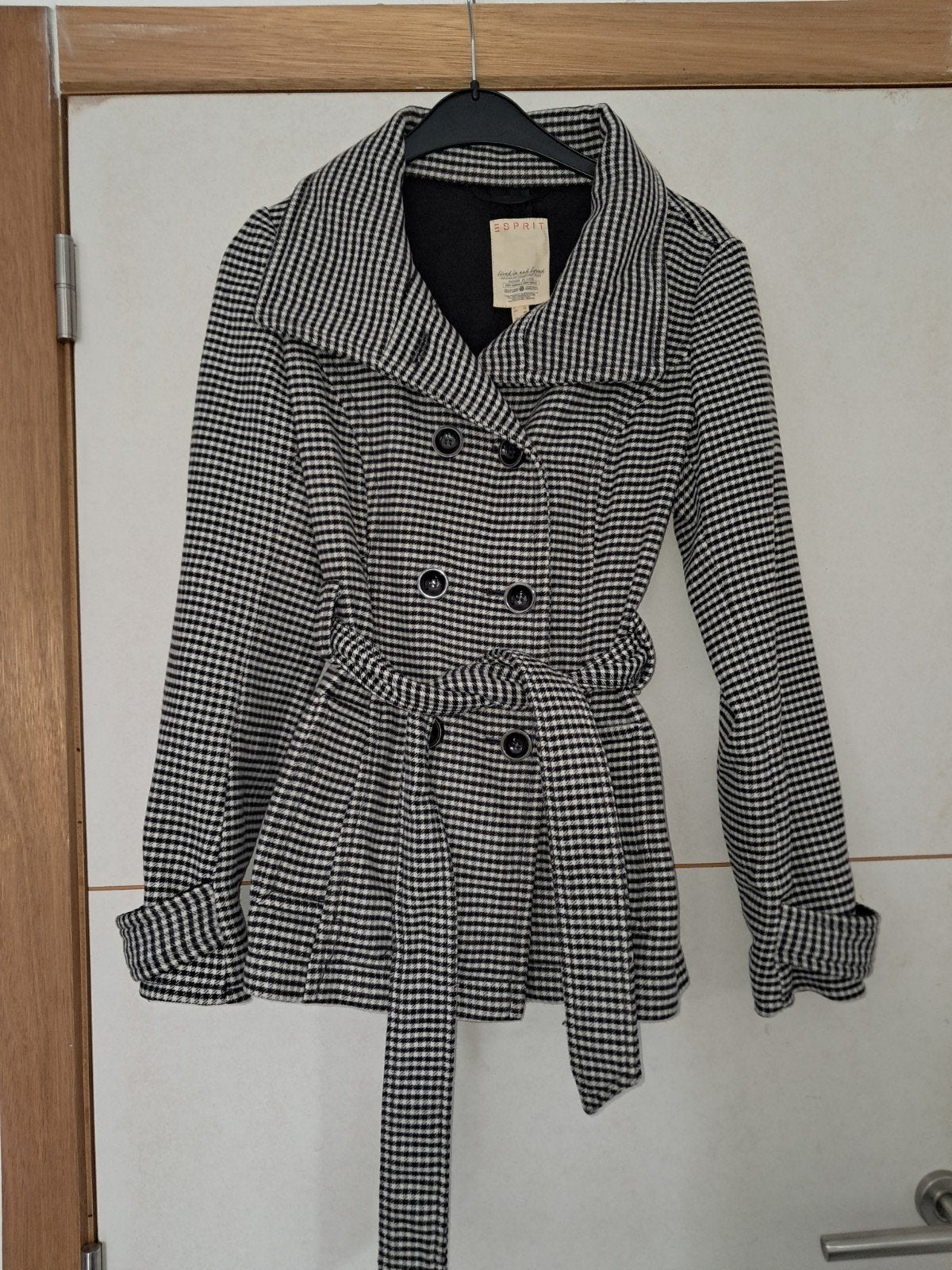 jas esprit 36, Kleding | Dames, Zwart, Ophalen of Verzenden, Zo goed als nieuw, Maat 36 (S)