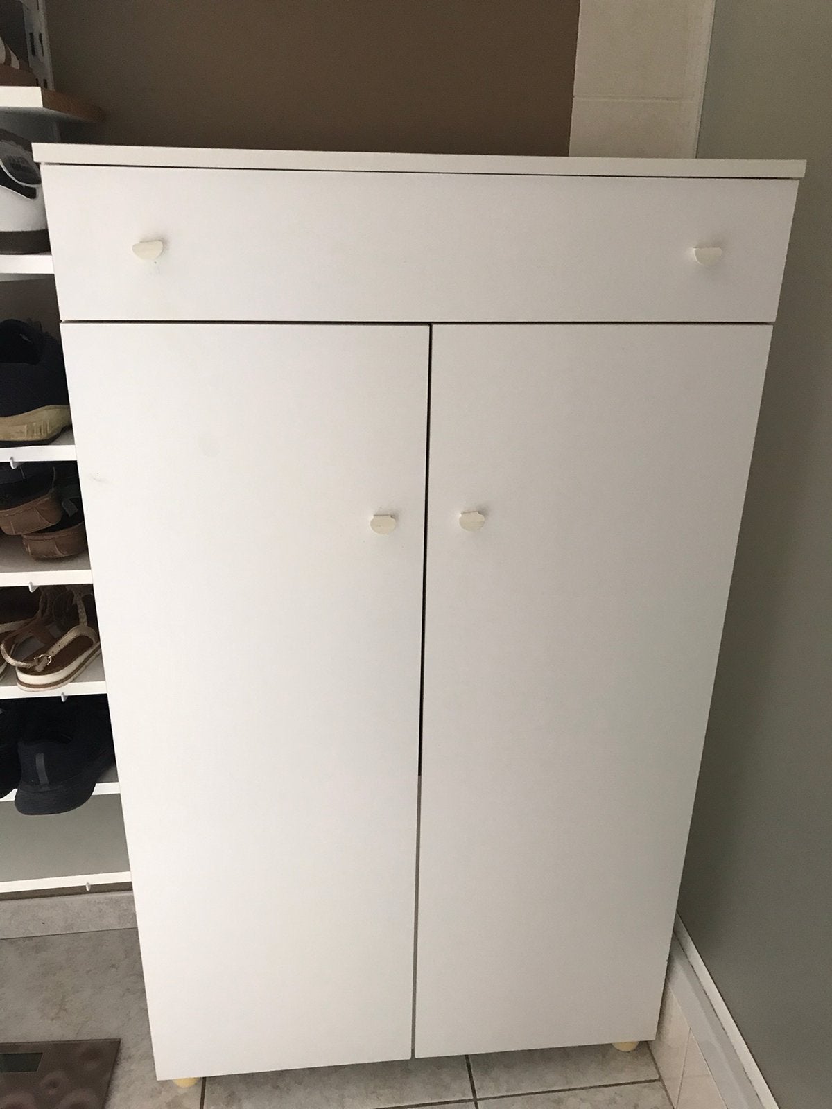 Schoenkast, Ophalen, Gebruikt