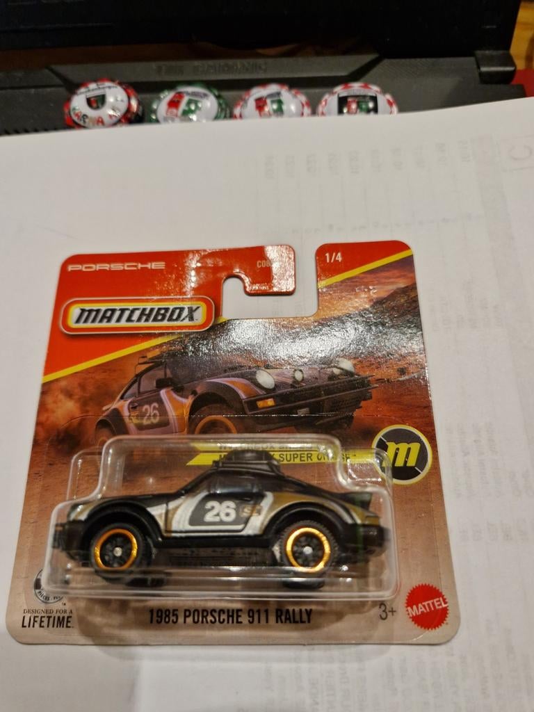 Matchbox 1985 Porsche 911 Rally SUPERCHASE, Ophalen of Verzenden, Nieuw