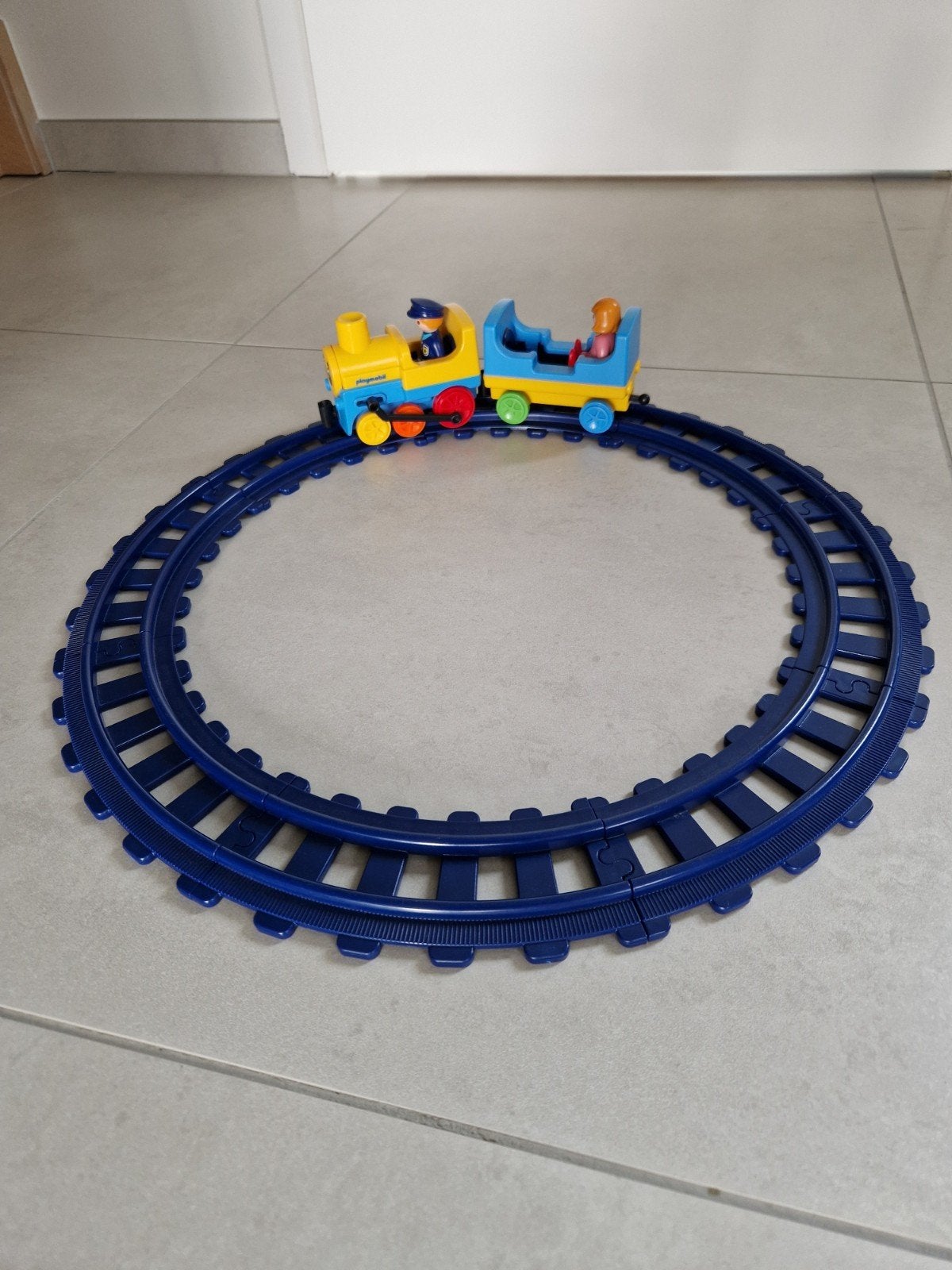 playmobil 123 trein, Enfants & Bébés, Enlèvement ou Envoi, 1.2.3, Kit complet, Véhicule
