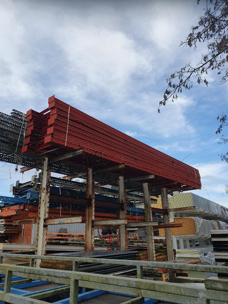 Diverse palletstellingen, Articles professionnels, Aménagement de Bureau & Magasin | Entrepôt, Rayonnage & Stockage, Enlèvement