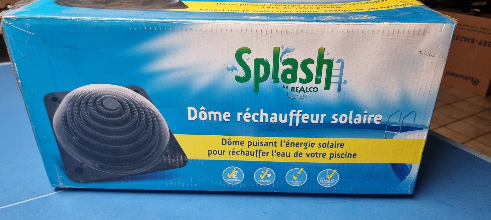 Dome de chaleur splash pour piscine, Jardin & Terrasse, Enlèvement, Chauffage