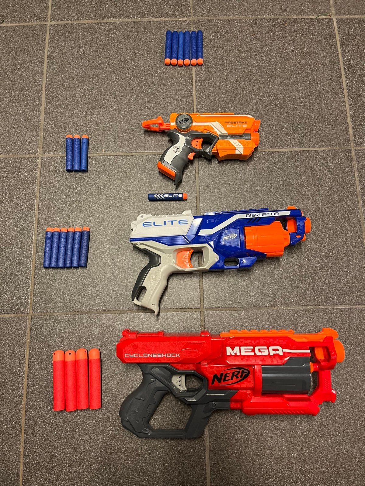 Nerf set, Ophalen, Zo goed als nieuw