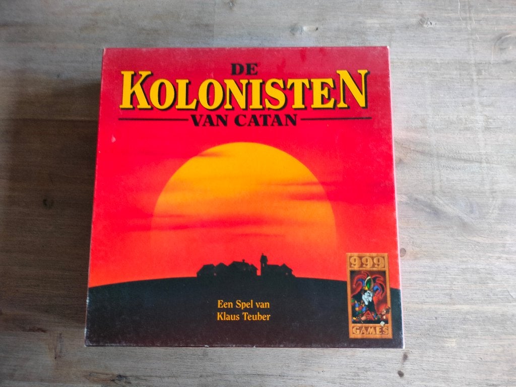 gezelschapssspel: Kolonisten van Catan (originele versie), Drie of vier spelers, Ophalen, Gebruikt, 999 games