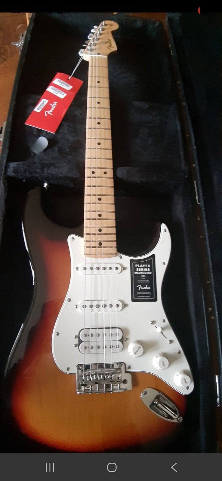 fender stratocaster hss player series, Ophalen, Fender