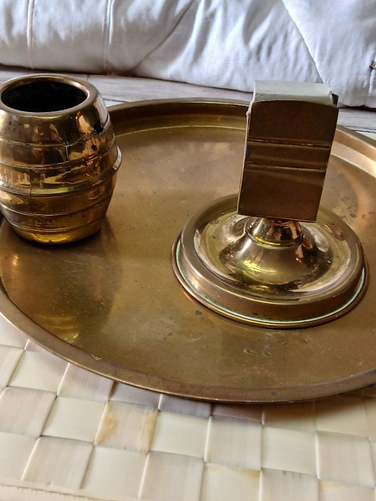 koperen rokerset, Ophalen of Verzenden, Koper