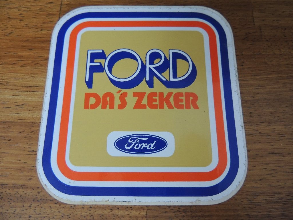 Ford Da's zeker sticker, Ophalen of Verzenden
