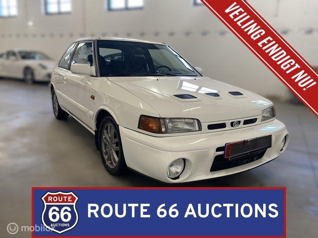 Mazda 323 GT-R | 1992 | Route 66 Auctions, Autos, Achat, Entreprise, Boîte manuelle, Autre carrosserie