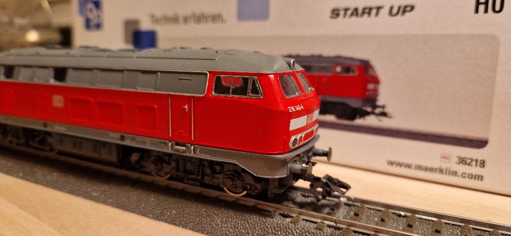 Märklin 36218 Locomotive DB AG 216 digitale – MFX, Hobby & Loisirs créatifs, Trains miniatures | HO, Enlèvement ou Envoi, Comme neuf