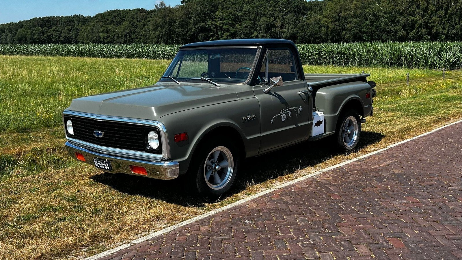 Chevrolet C10 Step Side, Achat, Noir, Particulier, Noir