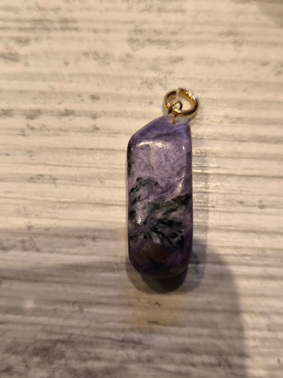 Amethist hanger, Ophalen of Verzenden
