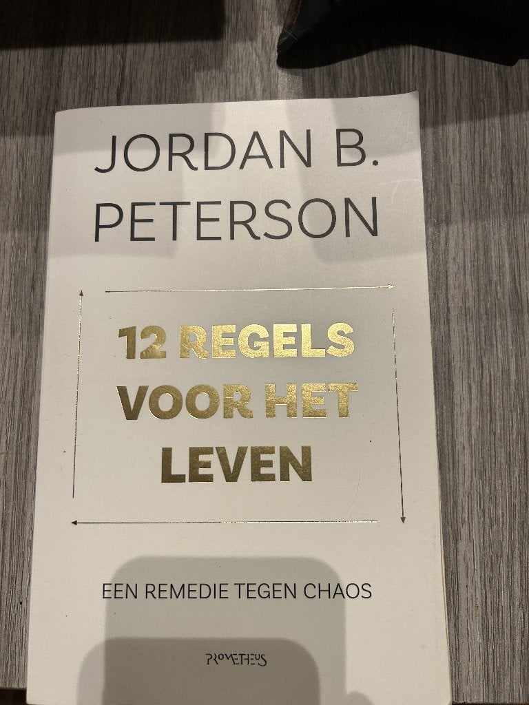 jordan b peterson, Livres, Enlèvement, Comme neuf, Autres sujets/thèmes, Jordan b peterson