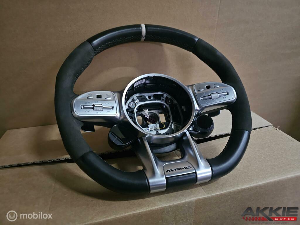 Mercedes amg Stuurwiel C63 E63 A45 A35 W205 W213 W177 W118, Auto-onderdelen, Gebruikt, Ophalen of Verzenden