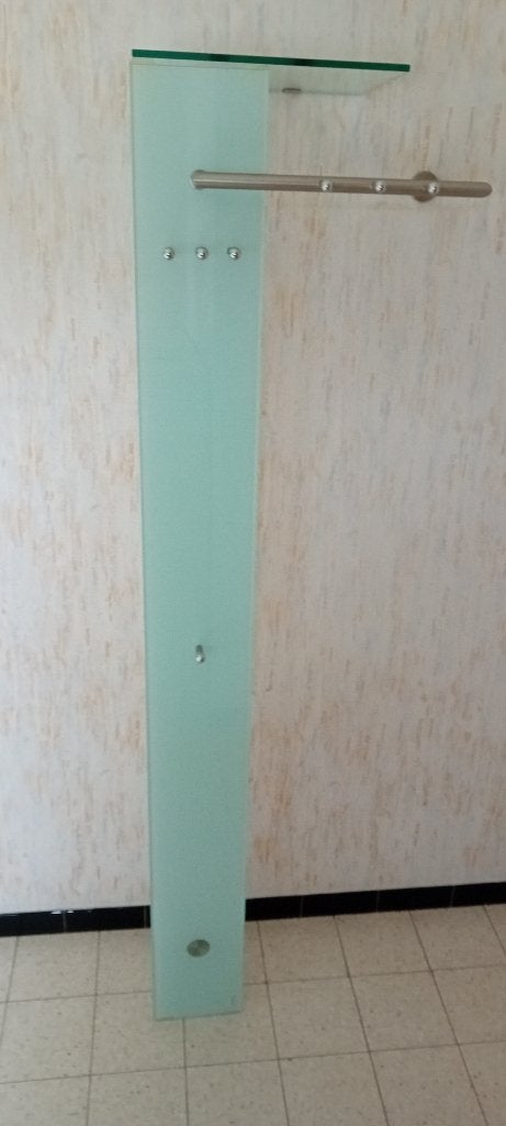 wandkapstok - 1,90 m hoog, 150 tot 200 cm, Ophalen, Wandkapstok, Glas