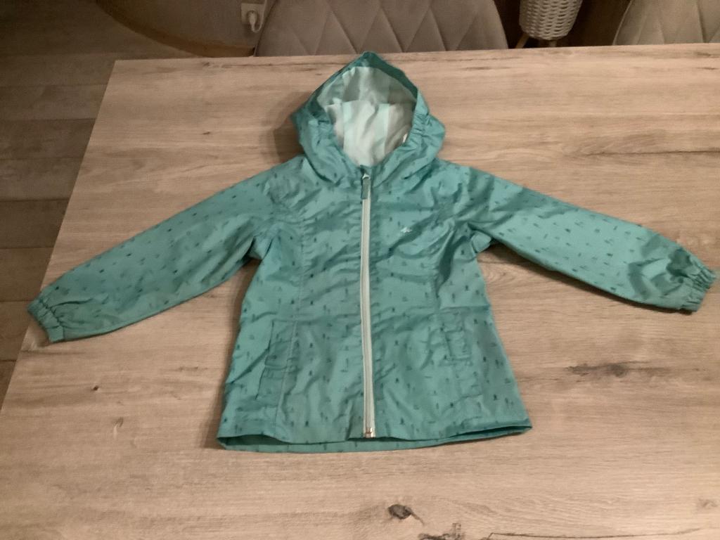 Meisjes regenjas (Maat 98), Quechua, Meisje, Ophalen of Verzenden, Zo goed als nieuw