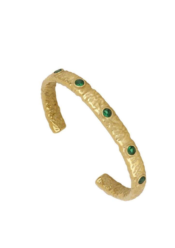 NIEUWE Stainless steel armband – OVERSTOCK SALE, Verzenden, Nieuw, Groen, Staal