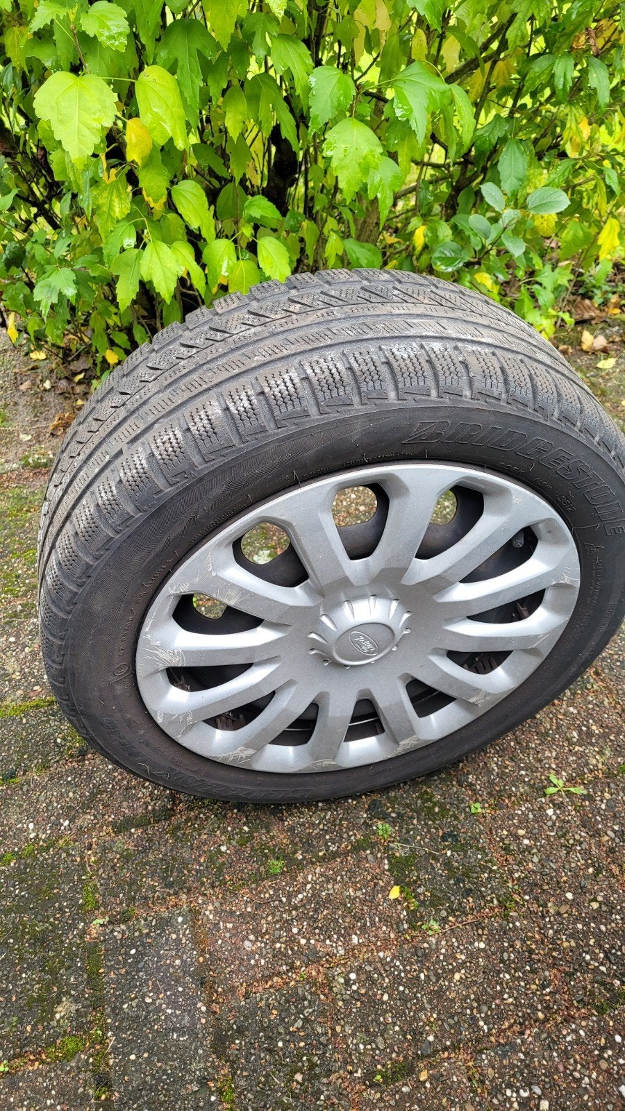 4 winterbanden ford fiesta, Ophalen, Gebruikt, Banden en Velgen, Winterbanden